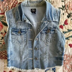 Blue Asphalt Denim Vest
